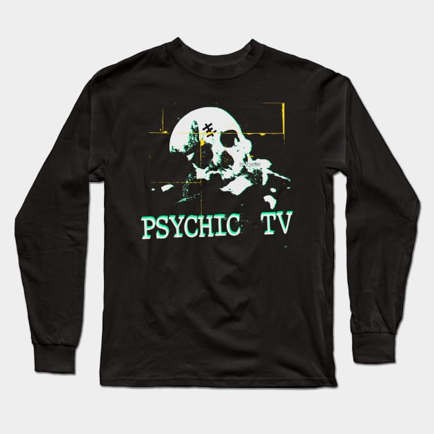 psychic tv // fanart Long Sleeve T-Shirt by psninetynine